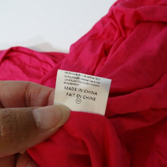 Bluetime Women Pink Lightweight Open Front Long Cardigan Duster Size L Pockets - Picture 7 of 12